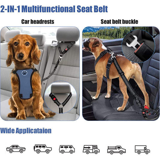 Pet Safety Belt (Two-in-one)